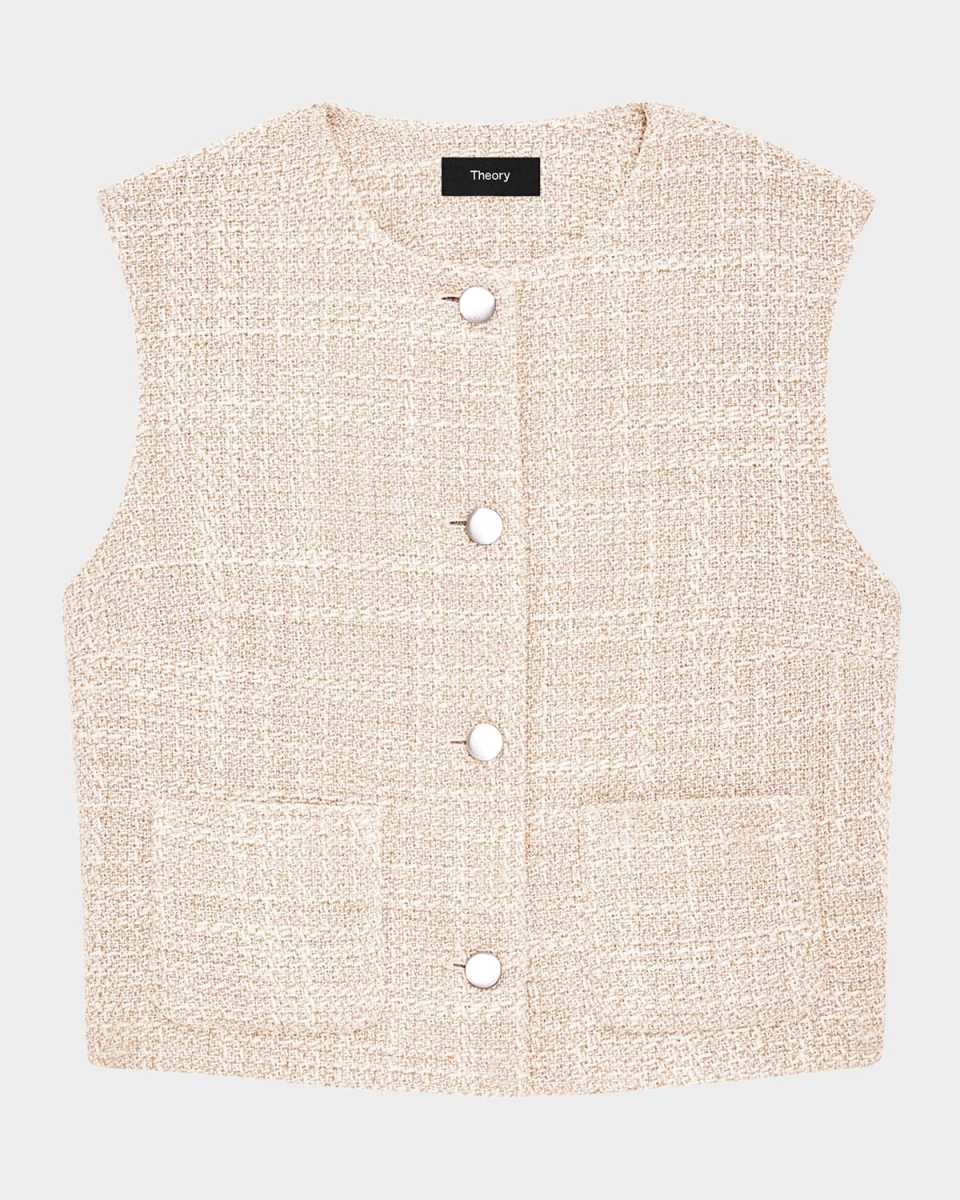 Tweed Pocket Vest